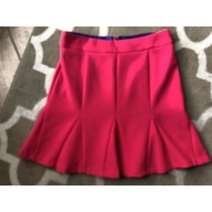 banana republic Side Zip Trumpet Mini Skirt